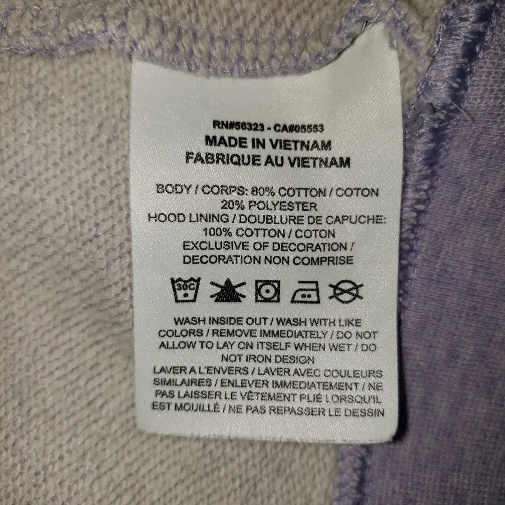 Nike Lavender Purple Hooded Hoodie Sweatshirt Womens Plus Size 2XL